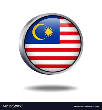 malaysia flag button