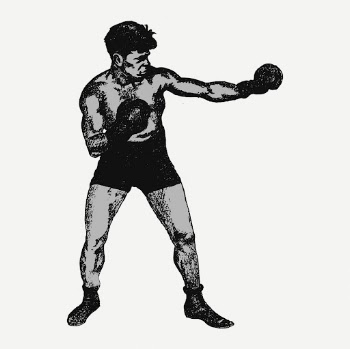 Male boxer drawing, sport vintage | Free PSD - rawpixel
