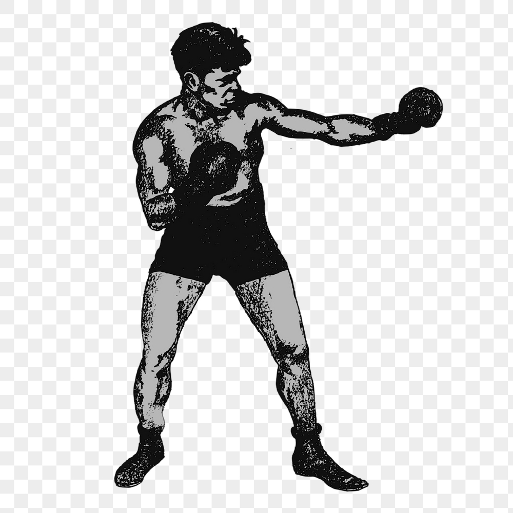 Male boxer png sticker, sport | Free PNG - rawpixel