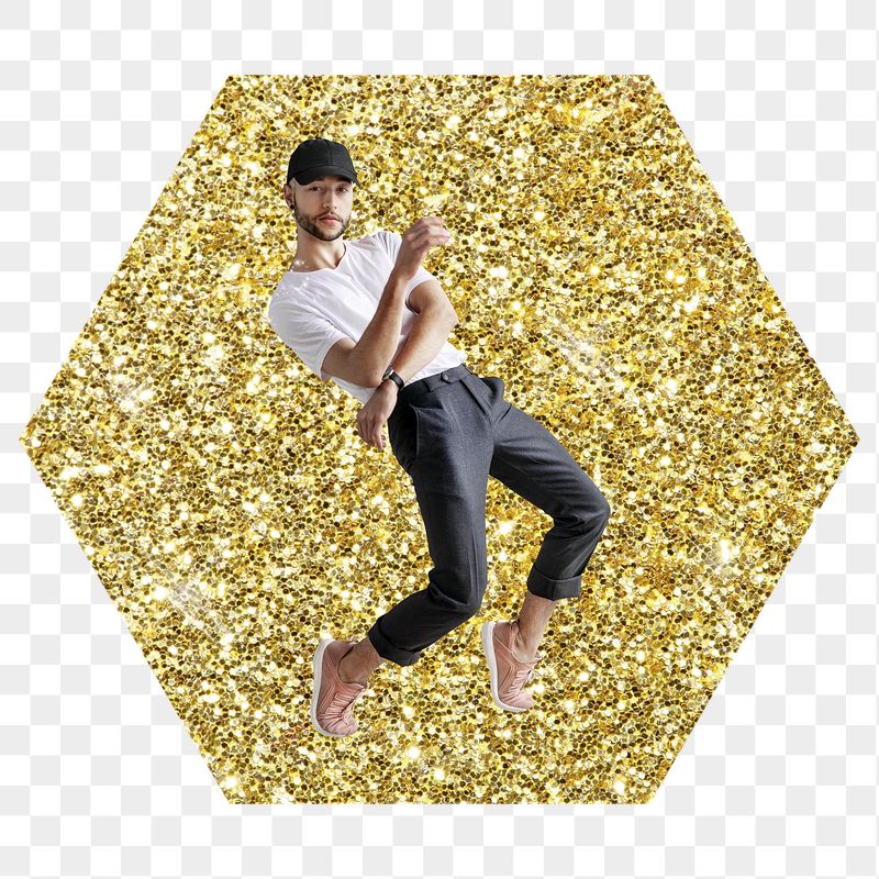 Male dancer png badge sticker, | Free PNG - rawpixel