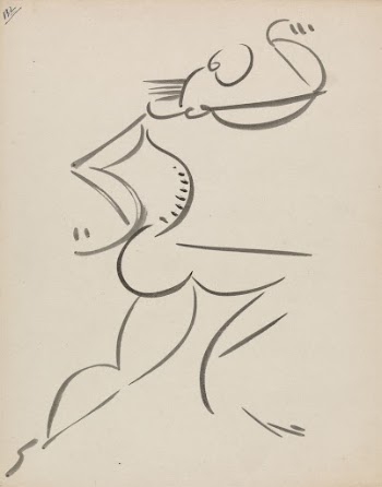 Male Dancing Figure, in Profile | Free Photo - rawpixel