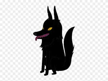 Male Dark Wolf - Adventure Time Wolf