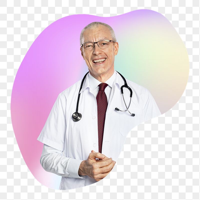 Male doctor png with stethoscope, | Free PNG - rawpixel