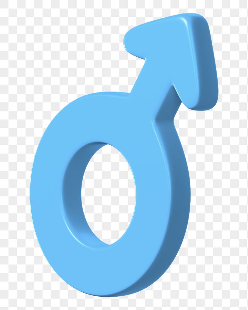Male gender symbol png 3D | Free PNG - rawpixel