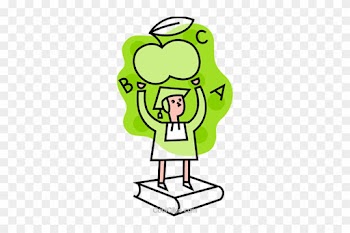 Male Graduate Standing On Book Royalty Free Vector - Male Graduate Standing On Book Royalty Free Vector