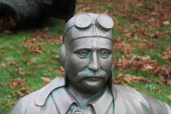 Male Pilot Statue