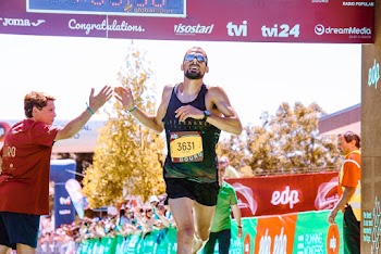 Male Runner With Bib Number 3631
