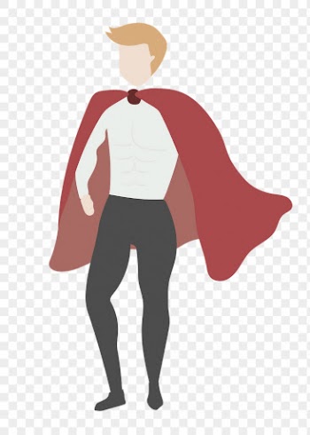 Male superhero png clipart, wearing | Free PNG - rawpixel