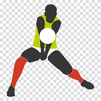 Male volleyball player 5 - Transparent PNG & SVG vector