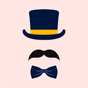 Male wedding photo booth props vector | Free stock vector - 537582