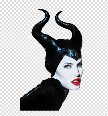 Maleficent Angelina Jolie PNG Image Background