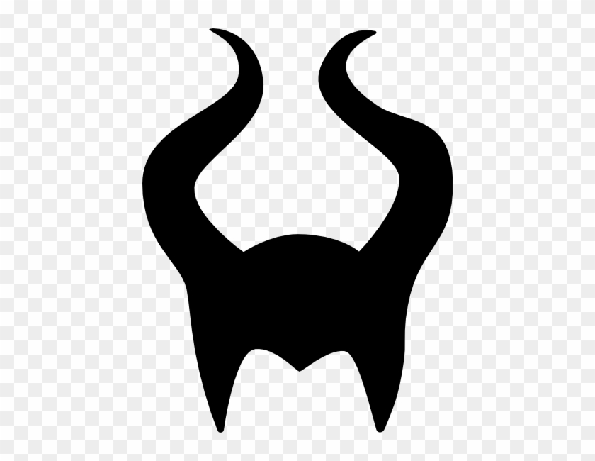 Maleficent Horns Clipart - Maleficent Sticker