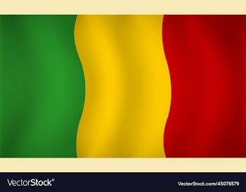 mali flag background