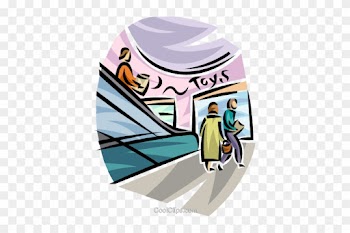 Mall Clipart Transparent - People Shoping Clipart Transparent Background