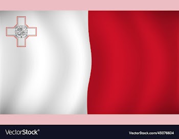 malta flag background