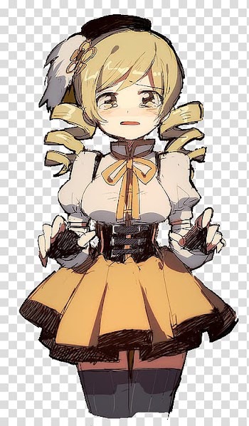 Mami Tomoe Madoka Kaname Anime Fiction Character, Anime transparent background PNG clipart