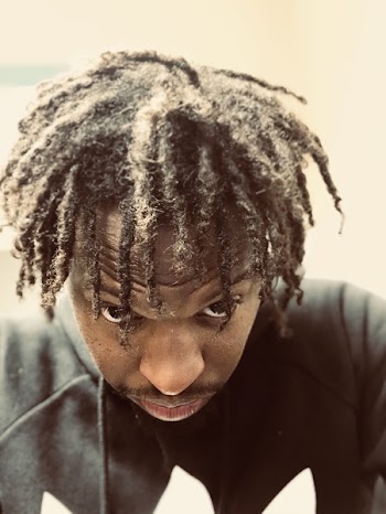 Man's Black Dreadlocks Hair