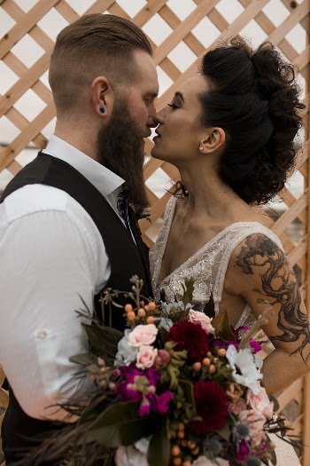 Man And Woman About To Kiss 