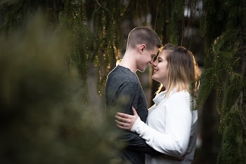 Man And Woman Cuddling Each Other