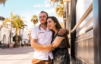 Man and Woman Embracing