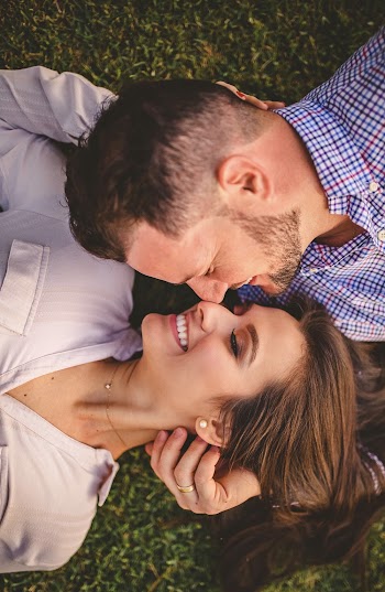 Man and Woman Facing Each Other