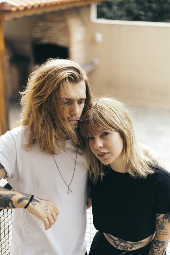 Man and Woman Holding Each Other