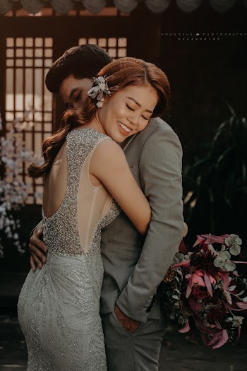 Man and Woman Hugging