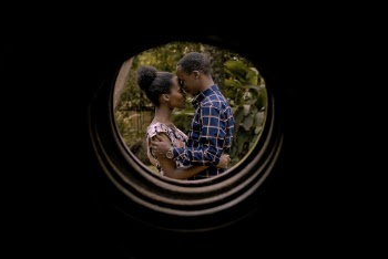 Man and Woman Hugging Each Other