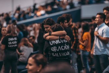 Man and Woman Hugging Each Other