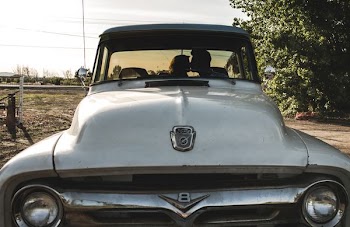 man and woman kissing inside the car