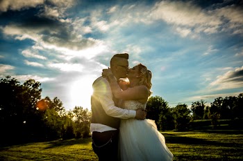 Man and Woman Kissing Together