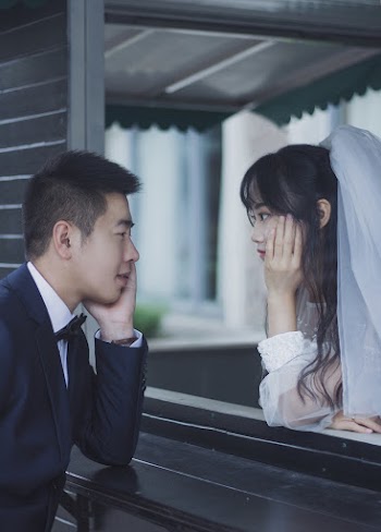 Man And Woman Looking At Each Other