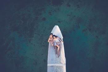 man and woman on boat