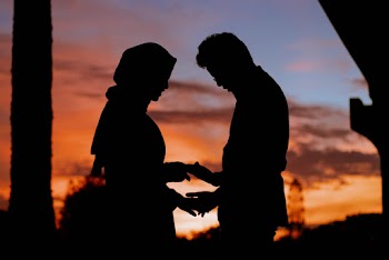 Man and Woman Silhouette