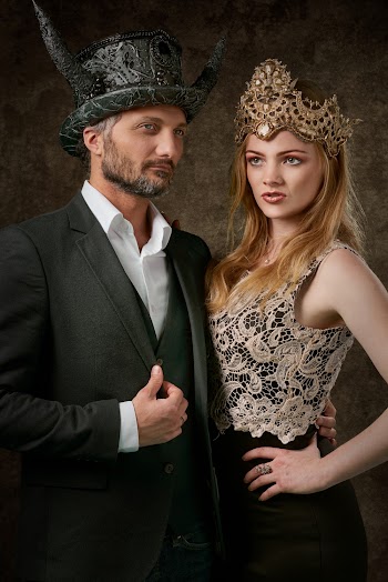 Man and Woman Standing