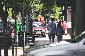 Man And Woman Walking 