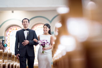 Man and Woman Walking in the Aisle