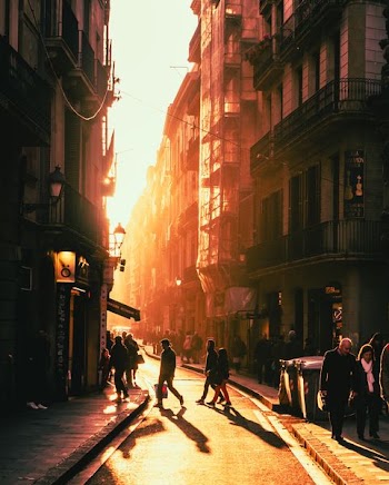 man and woman walking on the street during daytime