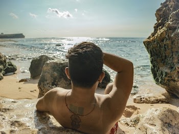 Man At The Beach