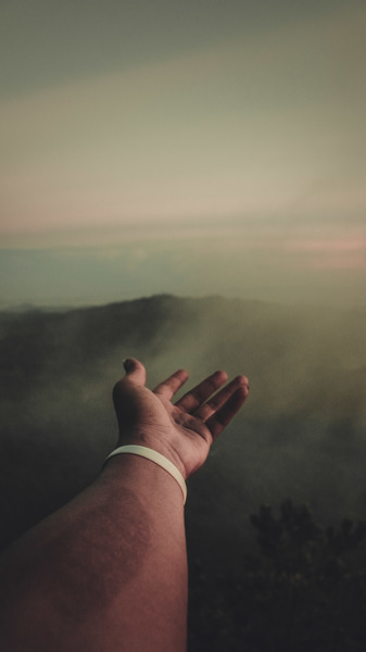 Man at the Peak of the Mountain
