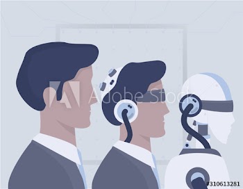 Man become a robot