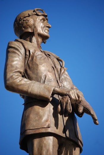 Man Brass Statue