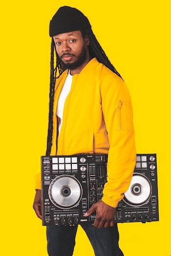 Man Carrying Dj Mixing Console