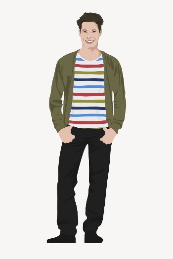 Man character, full body length | Free PSD - rawpixel