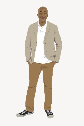 Man character, full body length | Free Vector - rawpixel