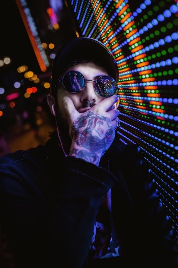 Man Covering Mouth