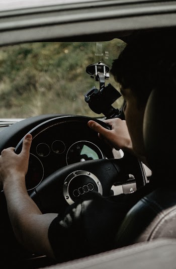 Man Driving Car