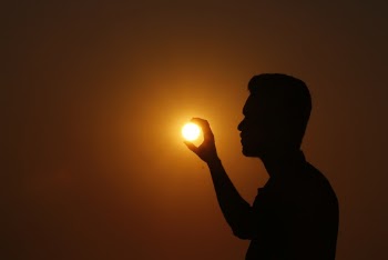 Man during Golden Hour