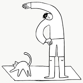 Man exercise during coronavirus quarantine element doodle transparent .. | Free  transparent png - 2308090