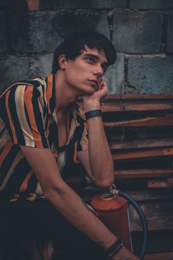 Man Facing Sideways
